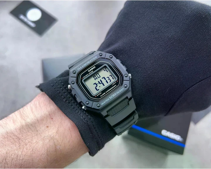 Мужские наручные часы CASIO W-218H-1AVEF - изображение 3