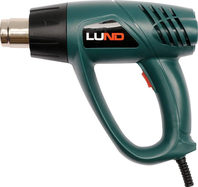 Фен технічний мережевий LUND 750/ 1500 Вт 2 температурні режими- 300/ 500 °C (79324) - зображення 2