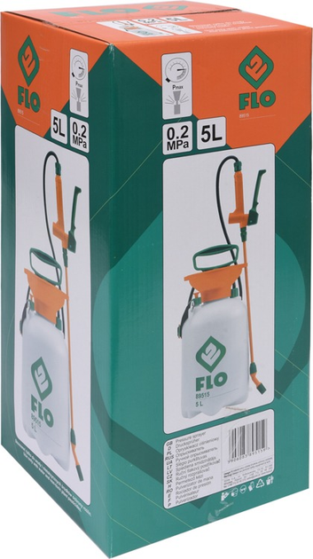Opryskiwacz ciśnieniowy FLO 5 L (89515) - obraz 2