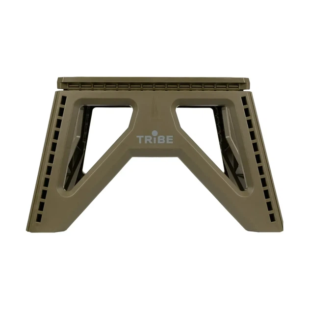 Легкий складаний пластиковий стілець Tribe Camp Chair Low для природи (T-EF-0001-olive) - изображение 3