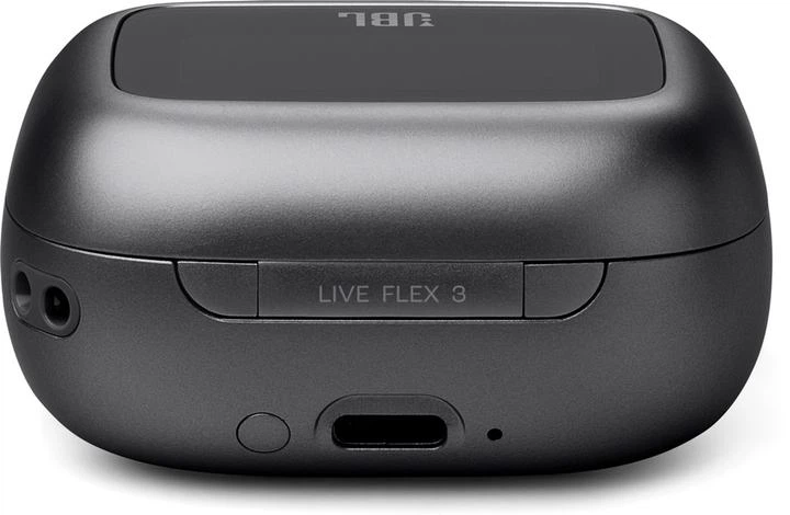 Навушники JBL Live Flex 3 з зарядним кейсом, Black - Фото 8 Навушники JBL Live Flex 3 з зарядним кейсом, Black - зображення 8