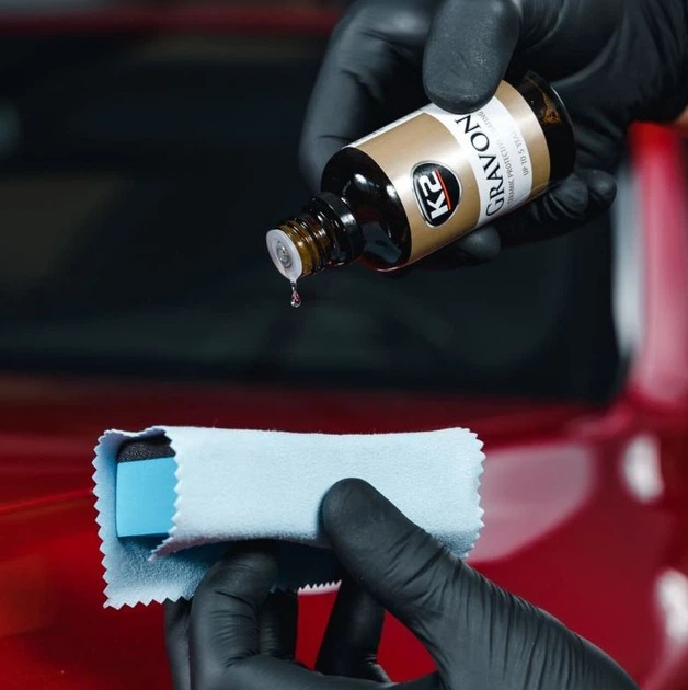 Керамічне покриття 50ml "K2" G031 Gravon з аплікатором та мікрофіброю - изображение 2