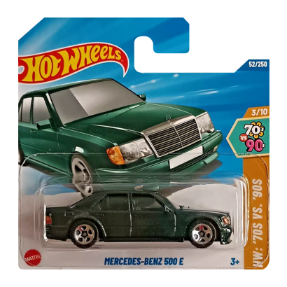 Машинка Базова Hot Wheels Mercedes-Benz 500 E '70s vs. '90s 1:64