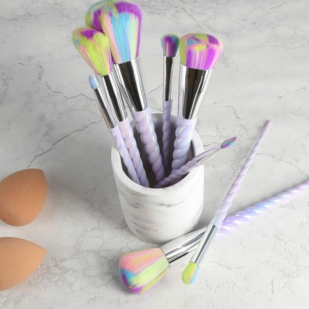 Zestaw pędzli do makijażu Tools For Beauty Mimo Unicorn 6 szt (5903018900049) - obraz 5