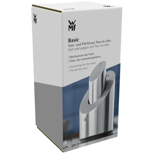 Набір для перцю та солі WMF Basic 8,6 см (3201000212) - зображення 7