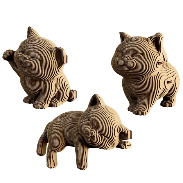 3D пазл Cartonic KITTENS TRIO (CARTKITTENS) - изображение 2