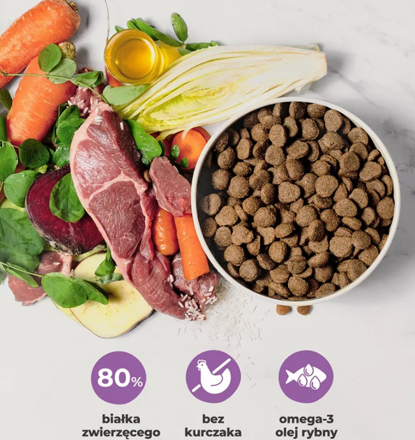 Sucha karma dla psów Comfy Appetit Vita Superfood Adult Mini Lamb 2.5 kg (5905546342155) - obraz 4