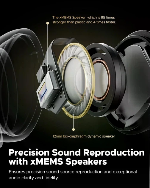 Наушники SoundPeats Capsule3 Pro+ Plus беспроводные Bluetooth TWS