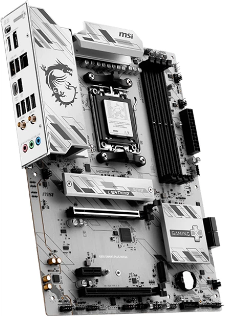 Płyta główna MSI B850 GAMING PLUS WIFI6E (sAM5, AMD B850, PCI-Ex16) - obraz 3