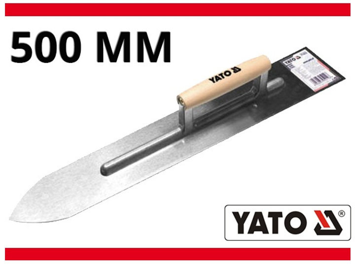 Paca szpachlowa zaostrzona YATO 500 mm nierdzewna (YT-5212) (5906083952128) - obraz 3