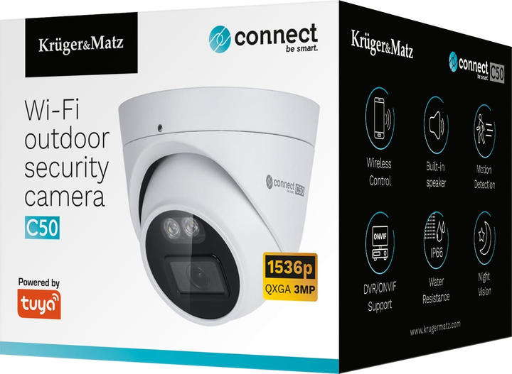 Kamera IP Kruger&Matz Connect C50 (KM2209) - obraz 4
