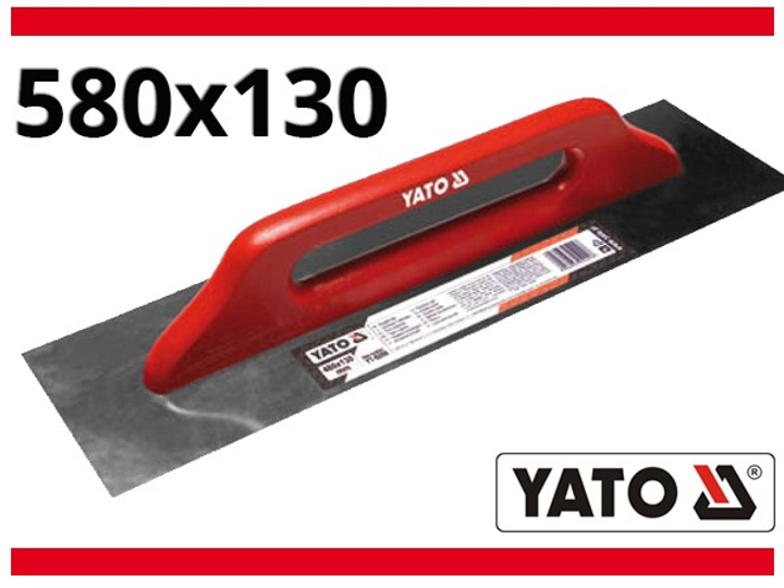 Терка-гладилка YATO 580 x 130 мм нержавіюча (YT-5210) (5906083952104) - зображення 2