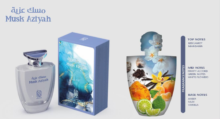Парфумована вода унісекс Nylaa Musk Aziyah Eau De Parfum 100 мл - зображення 7
