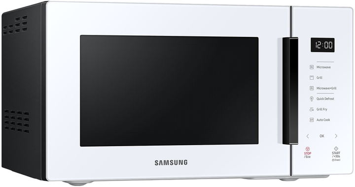 Мікрохвильова піч Samsung MG23T5018CW/BA Біла - зображення 5