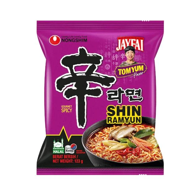 Шин Рамен Nongshim со вкусом том яма 123 г - Фото 3 Шин Рамен Nongshim со вкусом том яма 123 г - изображение 3