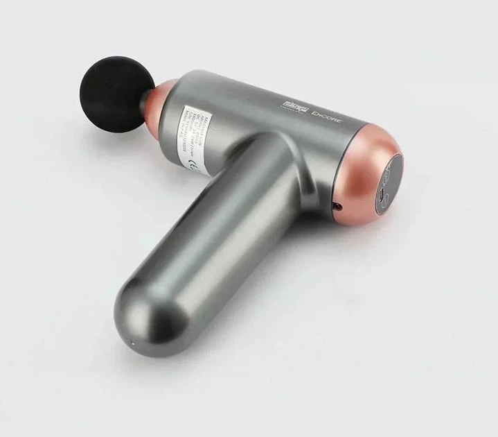 Масажер Акумуляторний для тіла м'язовий портативний ручний Massage Gun DSP 80025 1800 мА·год до 3000±200 об/хв 4 насадки - зображення 8