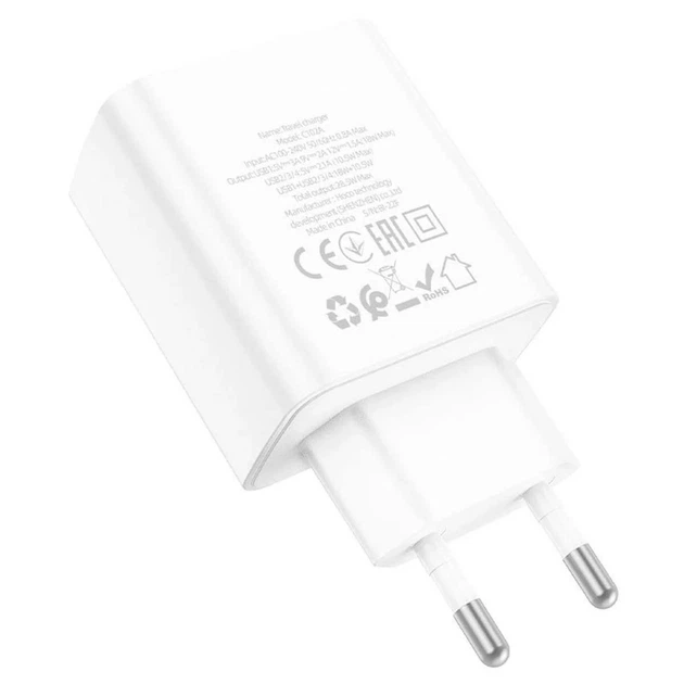 Сетевое зарядное устройство (4×USB, QC3), Hoco C102A Fuerza / Адаптер для зарядки / Блок питания - Фото 6 Сетевое зарядное устройство (4×USB, QC3), Hoco C102A Fuerza / Адаптер для зарядки / Блок питания - изображение 6