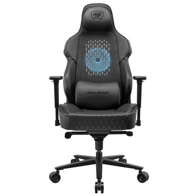 Комп'ютерне крісло для геймера Cougar NxSys Aero Black - зображення 5