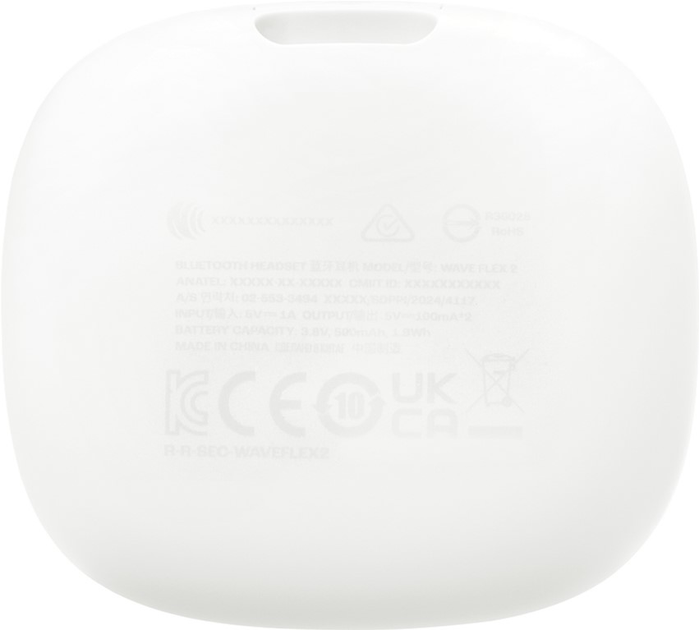 Słuchawki JBL Wave Flex 2 White (JBLWFLEX2WHT) - obraz 7