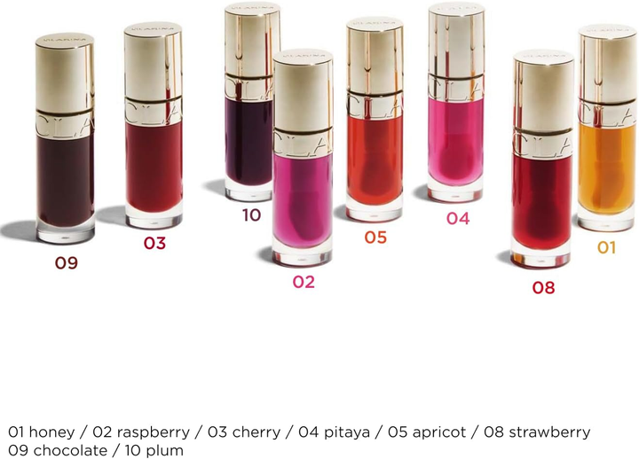 Олія для губ Clarins Lip Comfort Oil 10 Plum 7 мл (3666057052804) - зображення 7