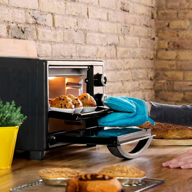 Міні духова піч Cecotec Bake&Toast 1090 Чорна (03816) - зображення 4