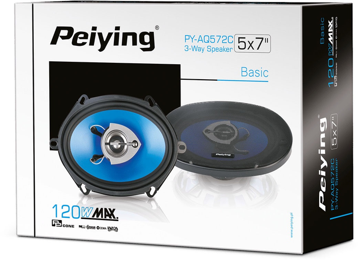 Автоакустика Peiying PY-AQ572C - зображення 10
