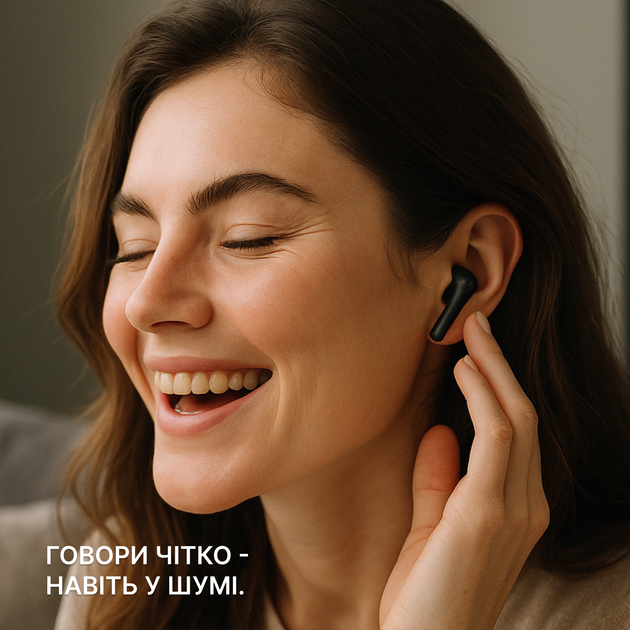 Навушники Motorola MOTO BUDS 065 ENC Moonless Night купити в