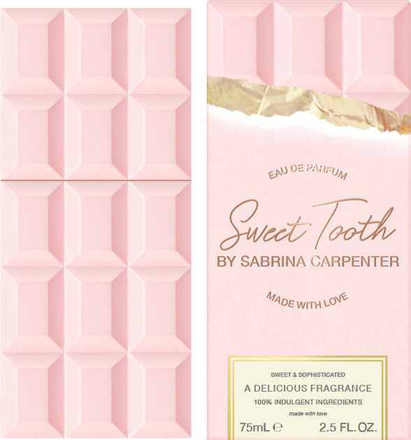 Парфумована вода для жінок Fragrance by Sabrina Sweet Tooth 75 мл (810023672913) - зображення 1