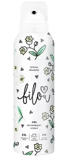 Дезодорант-спрей "Весенний луг" - Bilou Deodorant Spray Spring Meadow, 150 мл - Фото 1 Дезодорант-спрей "Весенний луг" - Bilou Deodorant Spray Spring Meadow, 150 мл - изображение 1