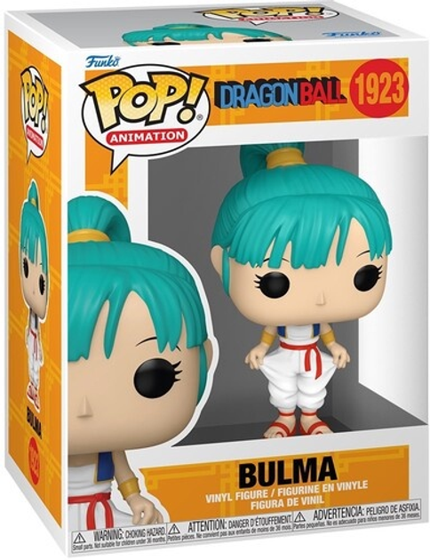 Figurka Funko Pop Animation Dragon Ball Bulma 9.5 cm 1923 83710 (889698837101) - obraz 1