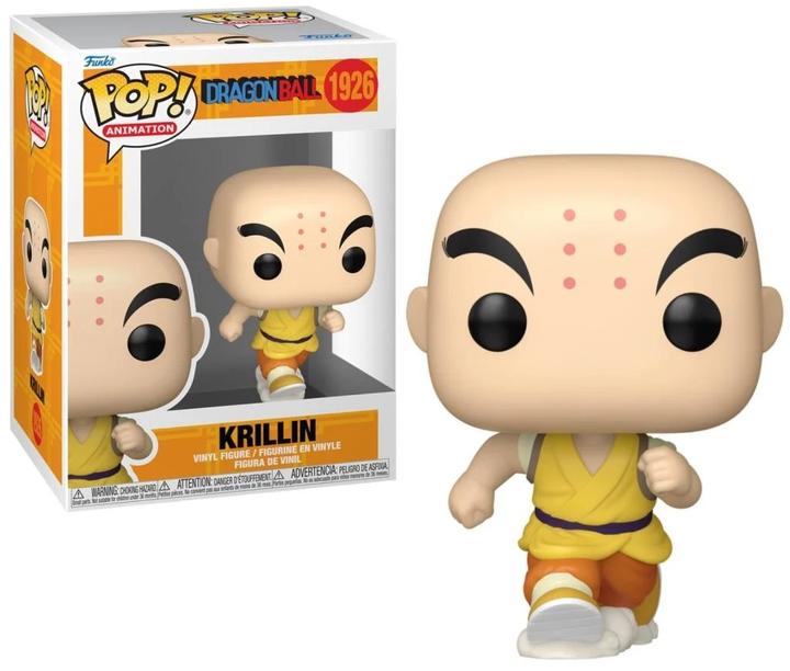 Figurka Funko Pop Animation Dragon Ball Krillin 8.4 cm 1926 83713 (889698837132) - obraz 2