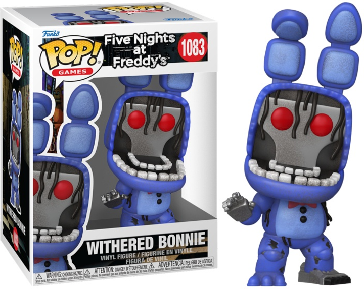Figurka Funko Pop Games Five Nights at Freddy’s Withered Bonnie 13.2 cm 1083 83864 (889698838641) - obraz 2