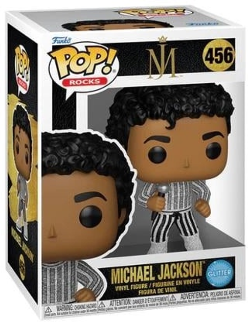 Figurka Funko Pop! Rocks Michael Jackson 10.7 cm 456 79702 (889698797023) - obraz 1
