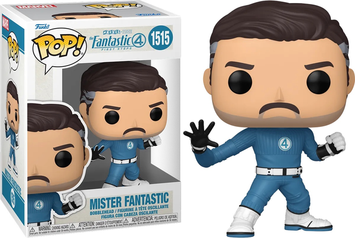 Figurka Funko Pop Marvel Fantastic Four First Steps Mister Fantastic 9.9 cm 1515 83584 (889698835848) - obraz 2