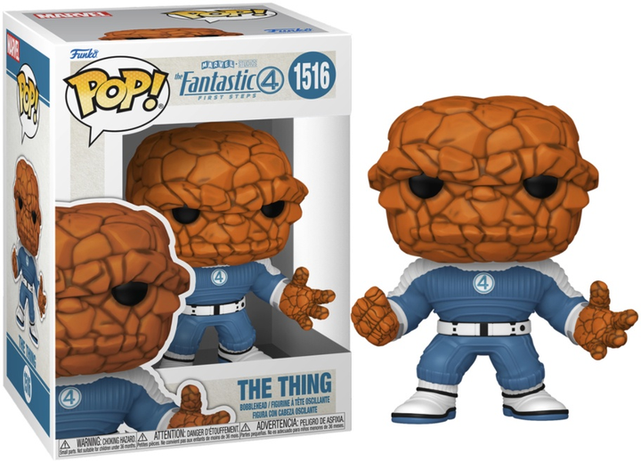 Figurka Funko Pop Marvel Fantastic Four First Steps The Thing 10.7 cm 1516 83585 (889698835855) - obraz 2
