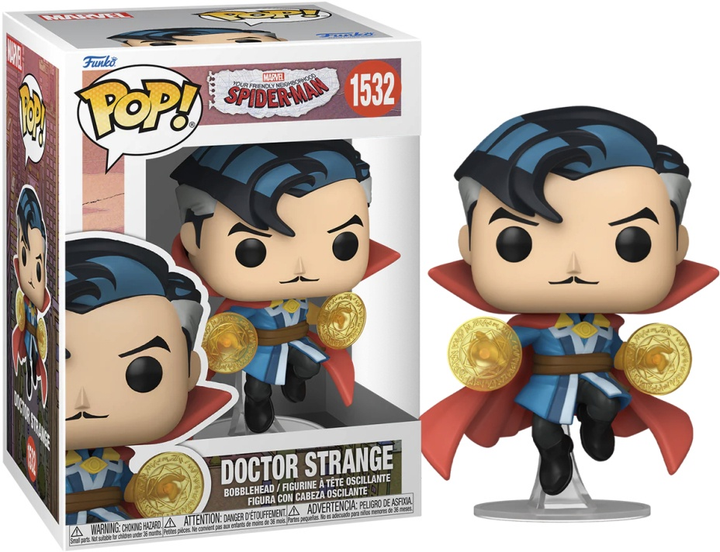 Фігурка Funko Pop Marvel Friendly Neighborhood Spider Man Doctor Strange 11.4 см 1532 87226 (889698872263) - зображення 2