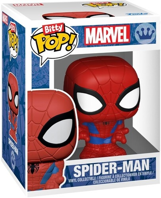 Zestaw figurek Funko Pop Bitty Pop Spider Man Parker Split 4 szt 85704 (889698857048) - obraz 7
