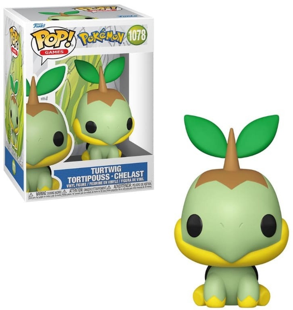 Фігурка Funko Pop Games Pokemon Turtwig 9.1 см 1078 86364 (889698863643) - зображення 2