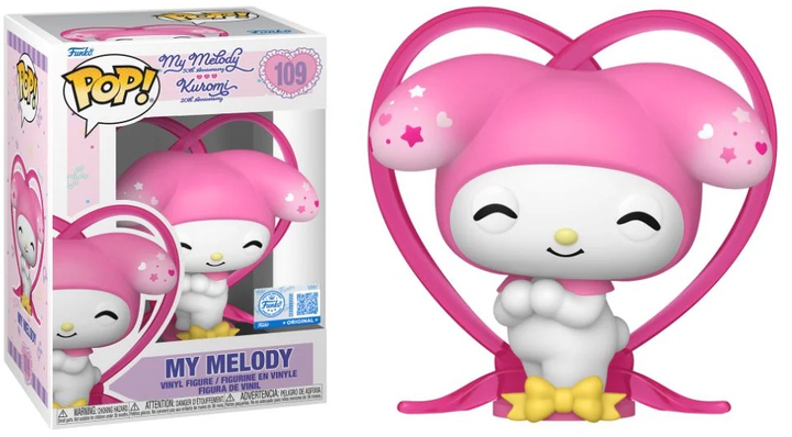 Figurka Funko Pop Sanrio Hello Kitty My Melody 9.4 cm 109 87213 (889698872133) - obraz 2