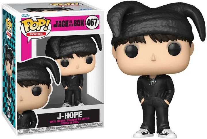 Figurka Funko Pop Rocks J Hope 10.7 cm 467 86342 (889698863421) - obraz 2