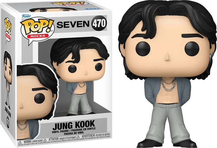 Figurka Funko Pop Rocks Jung Kook 9.9 cm 470 86345 (889698863452) - obraz 2