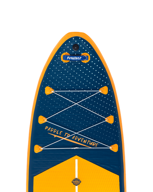 SUP-дошка надувна Funwater Paddleboard Blue11"6 10в1 350x90x15 см Двошаровий Сап Універсальний сапбоорд - зображення 4