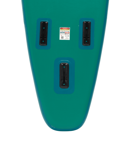 SUP-дошка надувна двохмісна Funwater Paddleboard Green 12"6 11в1 385x85x15 см Двошаровий Сап Борд, Універсальний Сапборд - зображення 8
