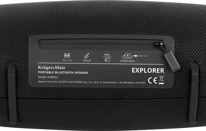 Портативна колонка Kruger&Matz Explorer Black (KM0552) - зображення 3