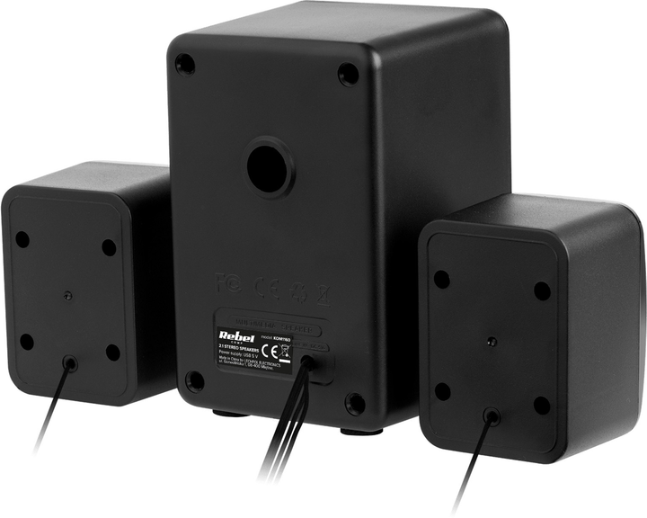 Акустична система Rebel Comp CS-50 Black (KOM1160) - зображення 2