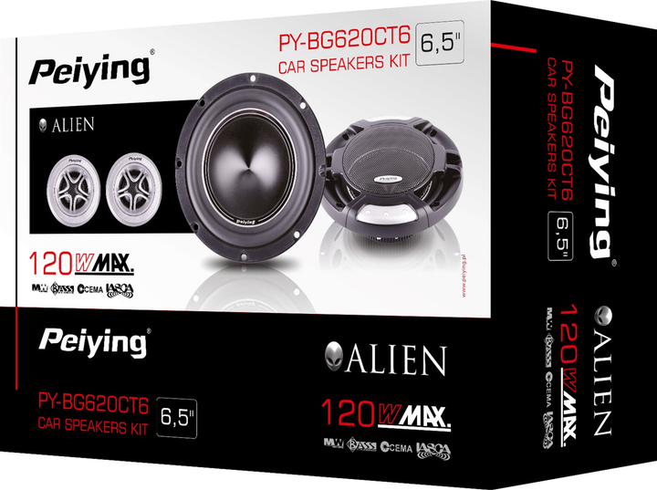 Zestaw głośników Peiying Alien (PY-BG620CT6) - obraz 8