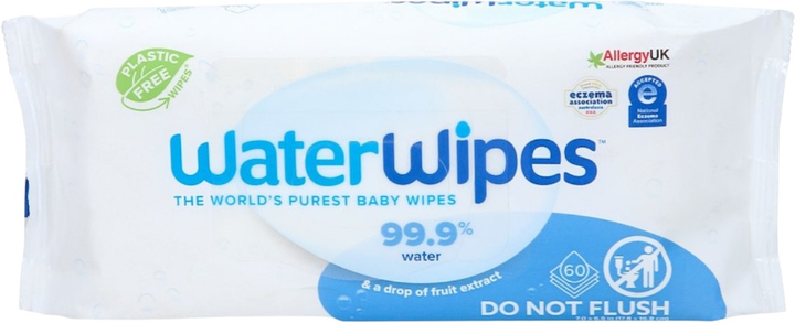 Набір дитячих вологих серветок WaterWipes 12 х 60 шт (5099514400012) - зображення 2