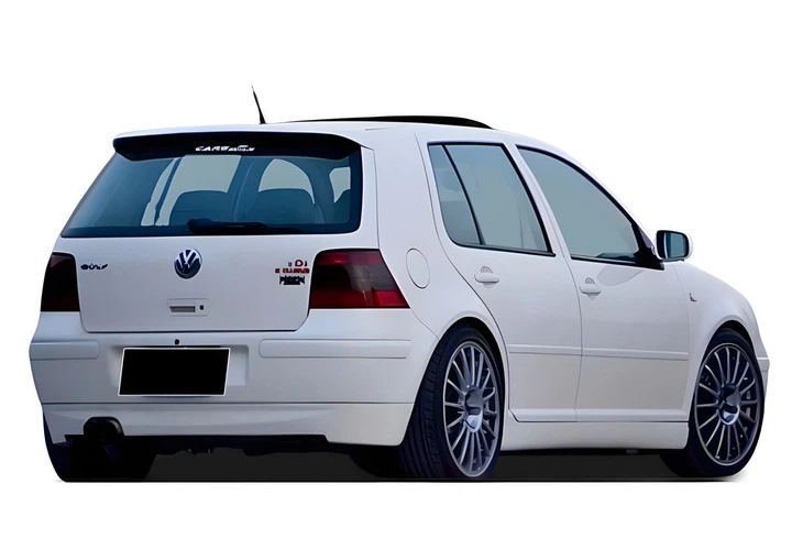 Задний диффузор DPT (черный матовый) для Volkswagen Golf 4 1997-2006 гг - изображение 2