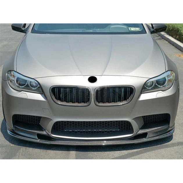 Передний лип-спойлер DPT V2 (Для M5, Черный Глянец) для BMW 5 серия F10/F11 2010–2016 гг - изображение 3