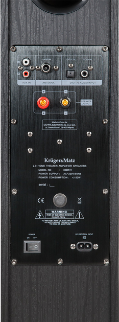 System głośnikowy Kruger&Matz Journey 2.0 Black (KM0511) - obraz 4